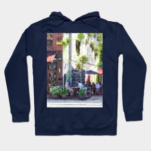 Philadelphia PA - Outdoor Cafe Hoodie